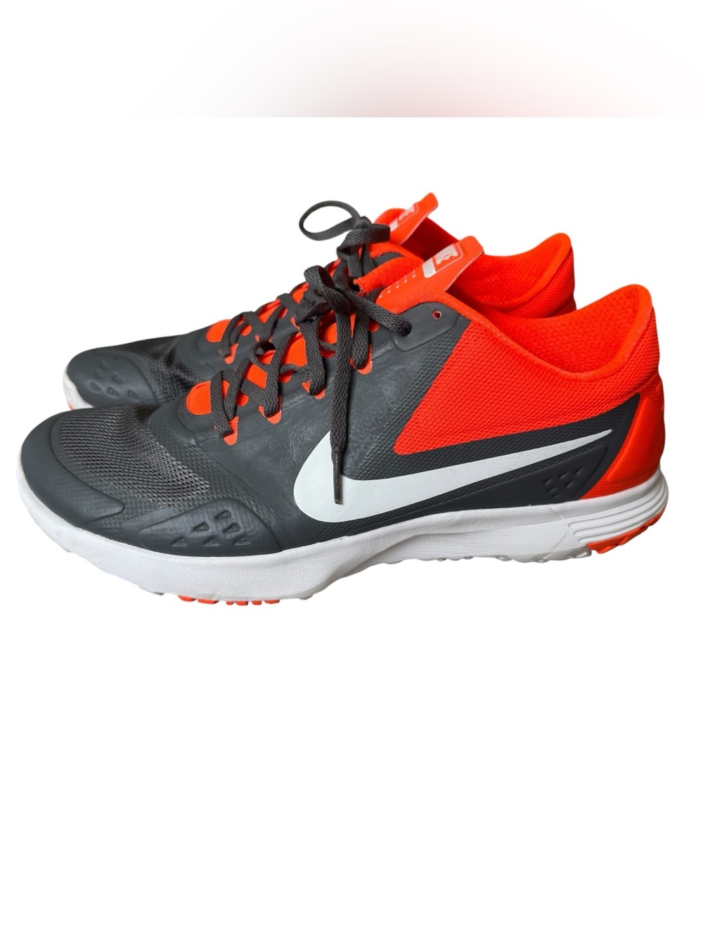 Nike Men's FS Lite Trainer 2 Running Shoe Cross Trainer Anthracite/Crimson 10